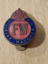 Rare Original WW2 FIRE WATCHER