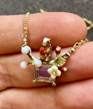 Les Nereides Squirrel Necklace