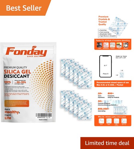 Pack food grade silica - food, gel