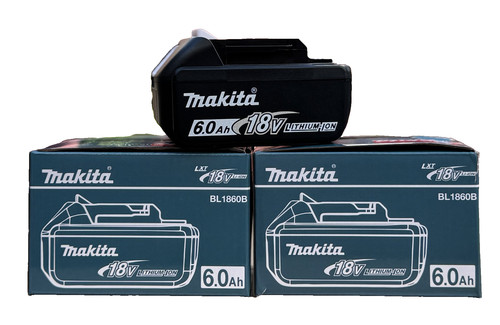 2pcs makita bl1860b 18v 0ah - makita,