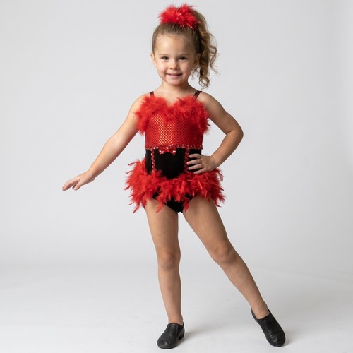 Girl custom red robin dance - custom,