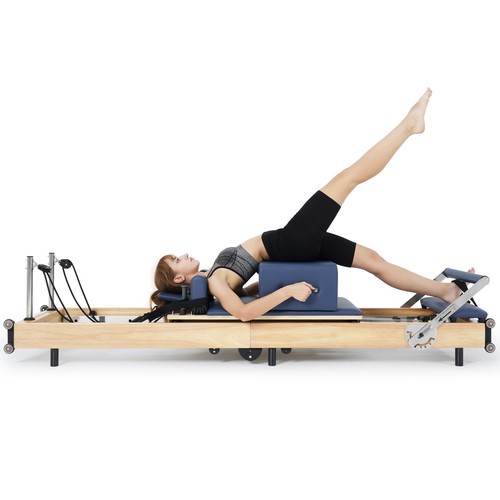 Pilates reformer machine wood - pilates, machine,wood