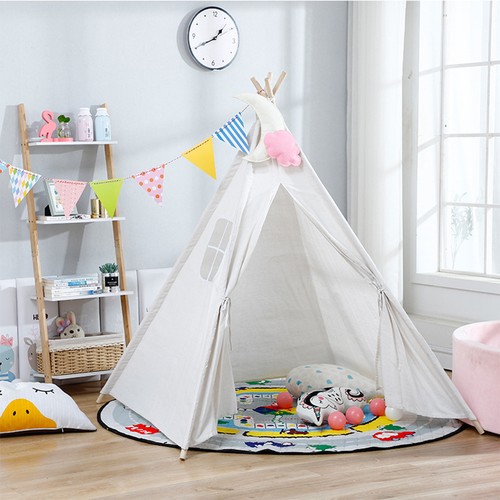 Children play teepee canvas - children,