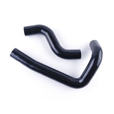 BLACK SILICONE RADIATOR HOSE FOR 1993-1997 MAZDA RX-7 FD3S FD 13B SPEED TURBO 