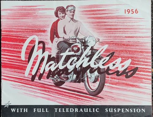 Matchless 1956 sales brochure - sales,