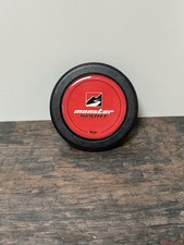 Monster Sport Red Horn Button