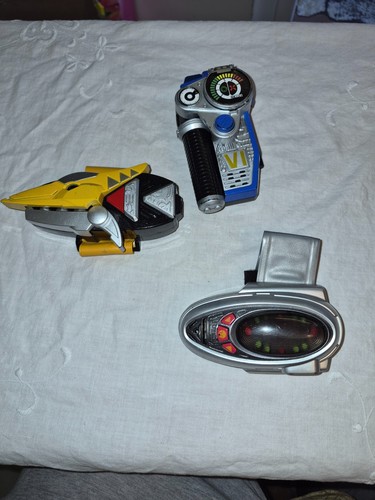 Three vintage power rangers - vintage,
