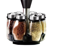 6 Pcs  Revolving Storage Spice