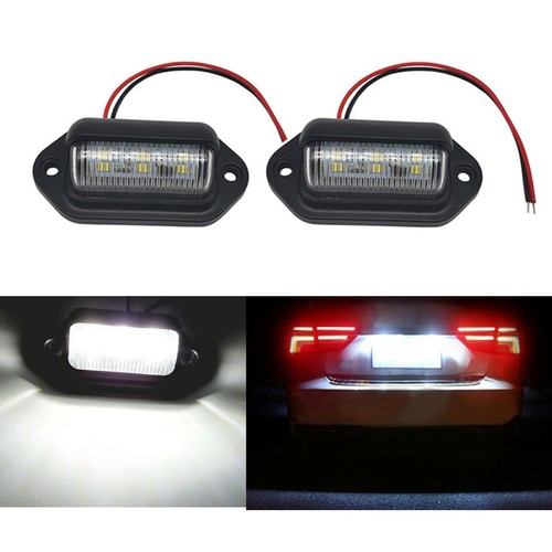 2pcs 6led car rear tail - 2pcs,