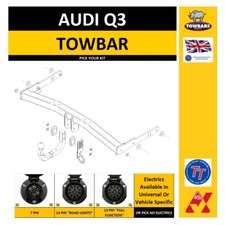 Swan Neck Towbar for Audi Q3
