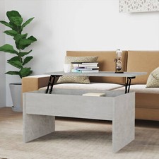 ARKEM Coffee Table,Wood Coffee Table with Storage Shelf,Center Tea Table Q8V8