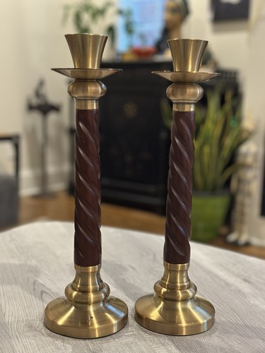Vintage brass cherry - brass,