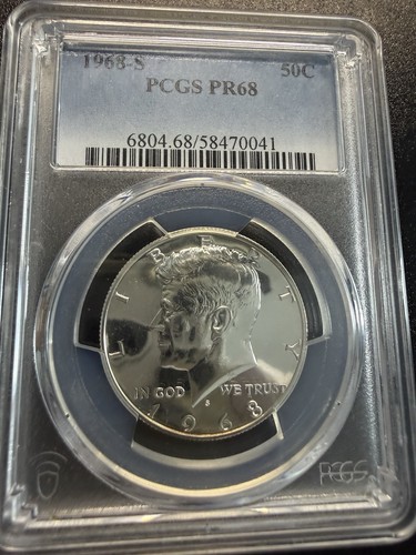 1968 silver proof - 1968, s
