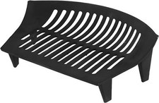 Fire Grate Cast Iron Black