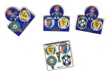SCOTLAND WORLD  CUP BADGES SET