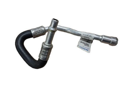 Pipe from engine - engine, block