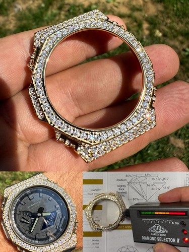 Moissanite 14k gold 925 - 925, silver