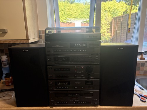 Sony hifi stereo stack - sony,