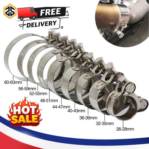 Motorcycle exhaust clamp - motorcycle,