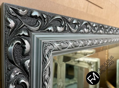 Gold decorative mirror large - gold,