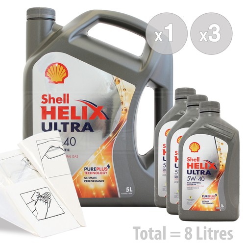 Car engine oil service kit - oil,