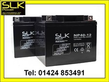 2 x 12v 40AH PRIDE COLT DELUXE