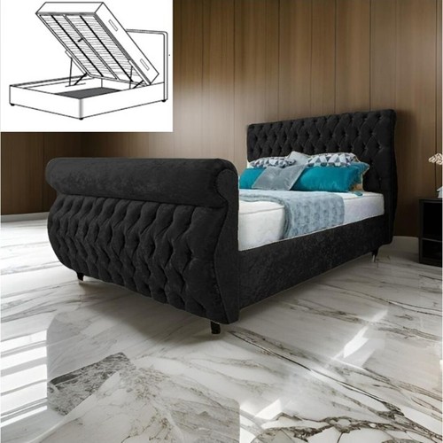 Handcrafted swan sleigh luxury - swan,