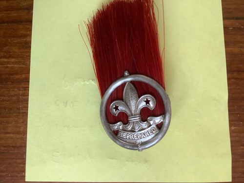 Boy scout leader - scout, plume