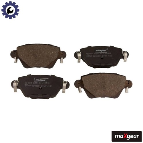 Brake pad set - set, disc