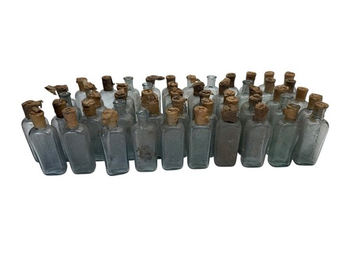 Vintage glass medicine - 50,