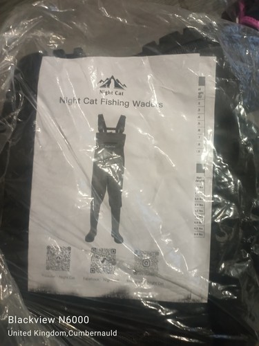 Night cat fishing size boots - night,