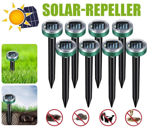 Solar ultrasonic pest repeller - solar,