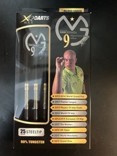 MVG Michael van Gerwen XQMAX 9 X Career Grand Slam Special edition Darts 23g BN