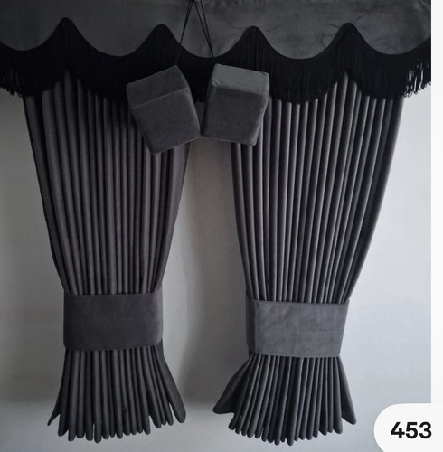 Beauty dark grey curtains - beauty,