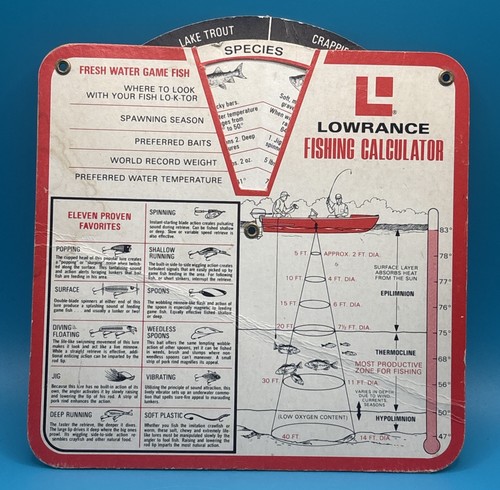Vintage lowrance fishing - vintage,