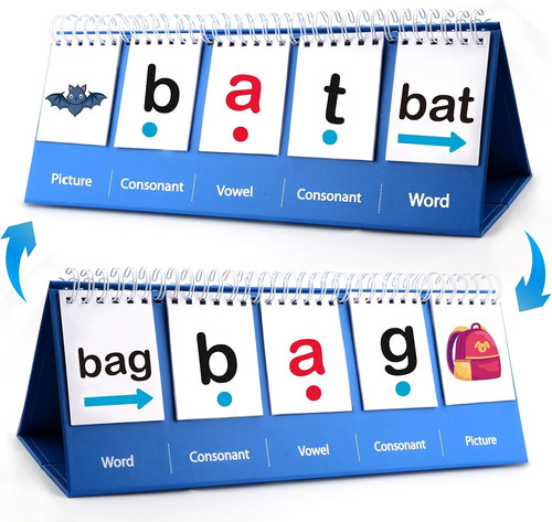 Phonics flash cards learn - cards,