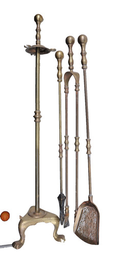 Fireside brass companion set - fireside,