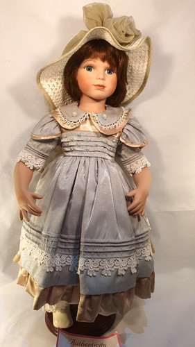 Porcelain doll rosie - doll, (439)