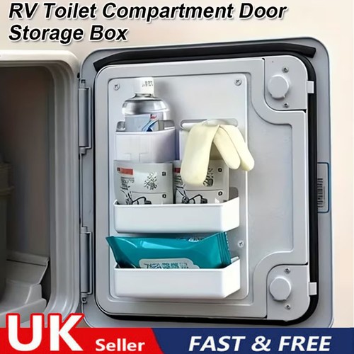 Toilet door storage - door,