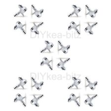 20 IKEA 131372 BILLY Bookcase Part Shelf Fixings Pegs Pins Supports New Style