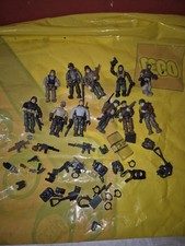 Mega Bloks Call of Duty X11 Figures Bundle Job Lot Ww2 + Accessories Weapons Etc