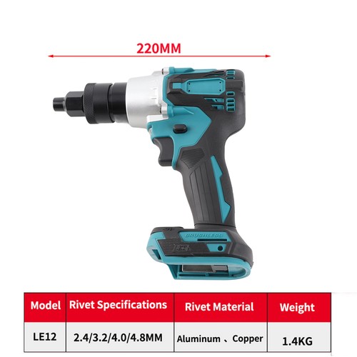 Electric rivet nut gun - electric,