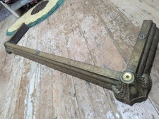 copper and brass fire surround / fender.