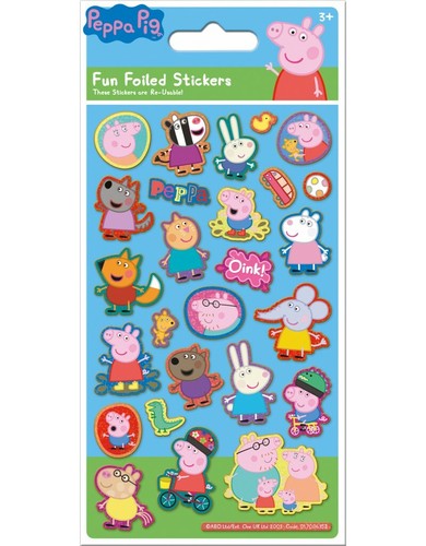 Peppa pig blue - blue, foiled