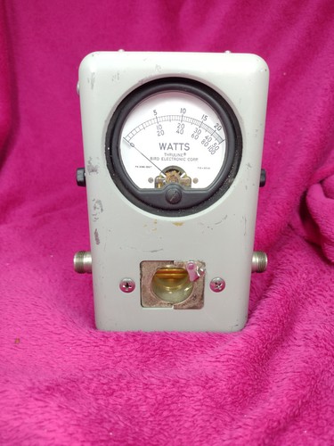 Bird wattmeter used - rf, –