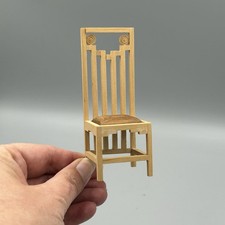 Dolls House Mackintosh Furniture 1:12 Hall Occasional Chair Artisan Clive Fenton