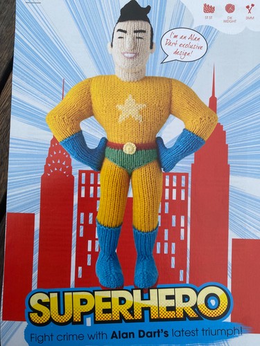 Alan dart toy - alan, knitting