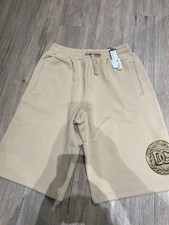 D & G BOYS CREST LOGO BEIGE SHORTS - 14Y