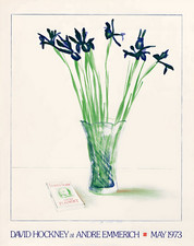 David Hockney Still Life Emmerich Gallery NYC Poster - 12X16/16X20/18X24/24X36