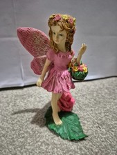 Flower Fairy In A Pink Dress Ornament